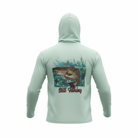 Red Drum Long Sleeve Performance Hoodie