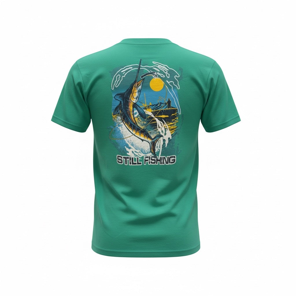 Marlin Logo Pocket T-Shirt