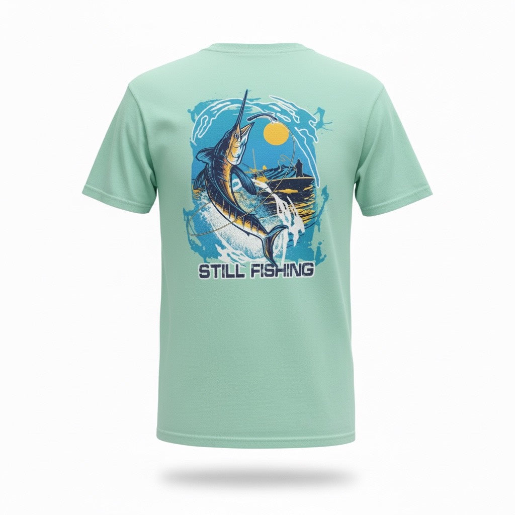 Marlin Logo Pocket T-Shirt