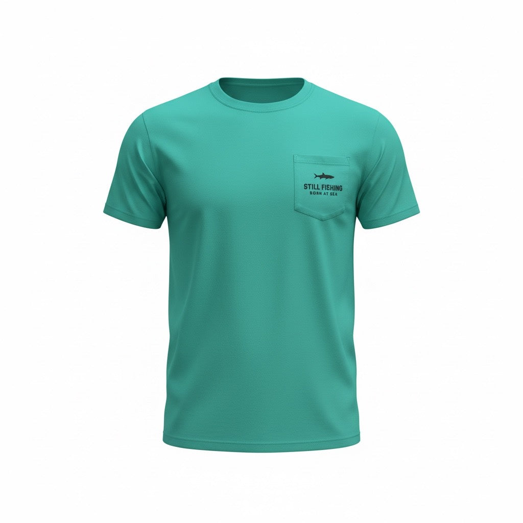 Marlin Logo Pocket T-Shirt